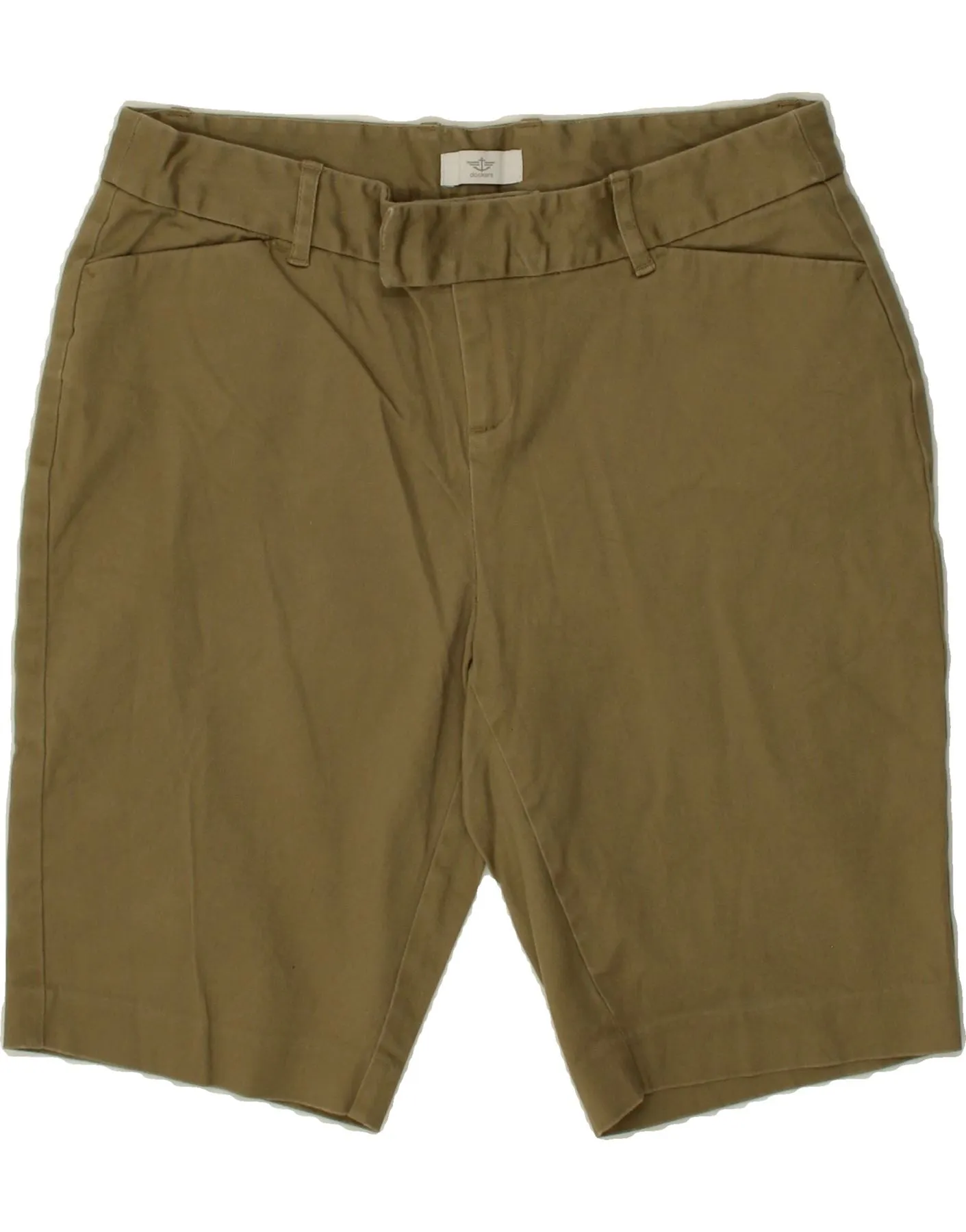 DOCKERS Womens Casual Shorts  W30 Medium Khaki