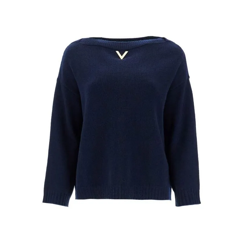 Pullover ampio in cashmere
