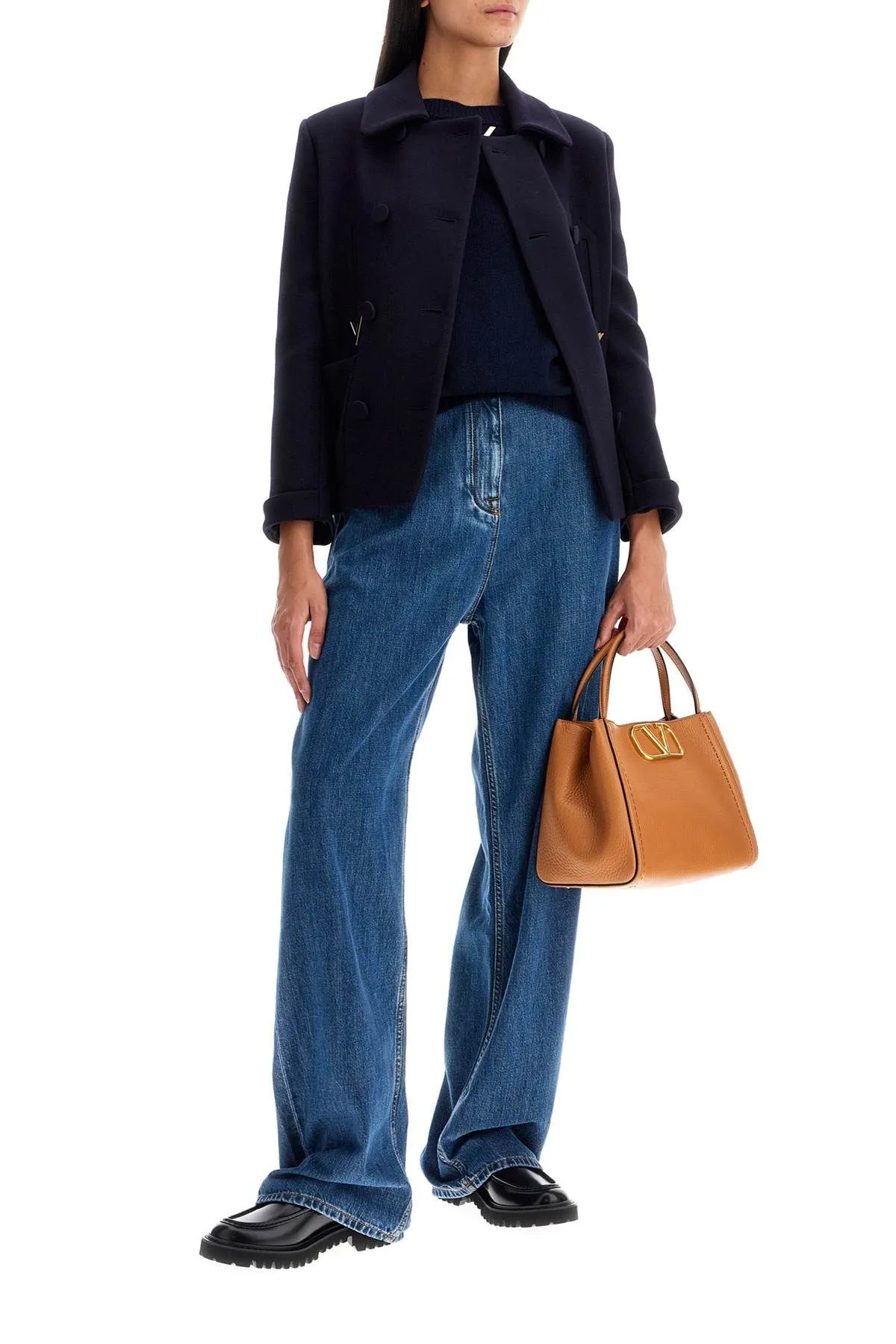 Pullover ampio in cashmere