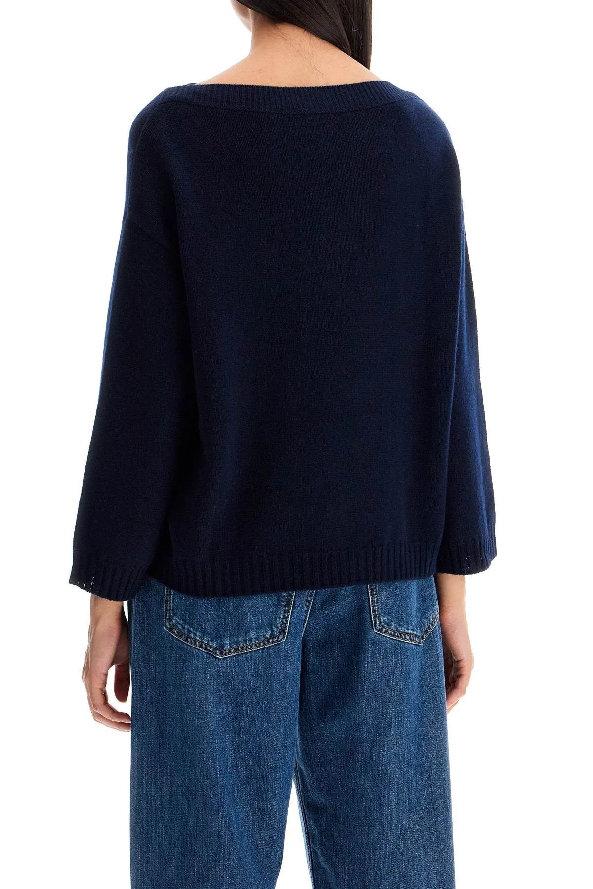 Pullover ampio in cashmere