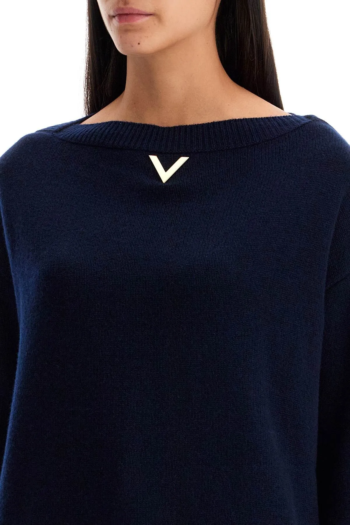 Pullover ampio in cashmere